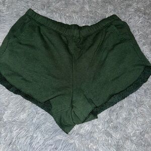 Green Lounge Shorts